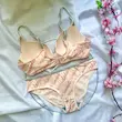 ست سوتین و شورت سایز 80 / 85 / 90 اسفنجی لیزری رنگ صورتی کد 10310