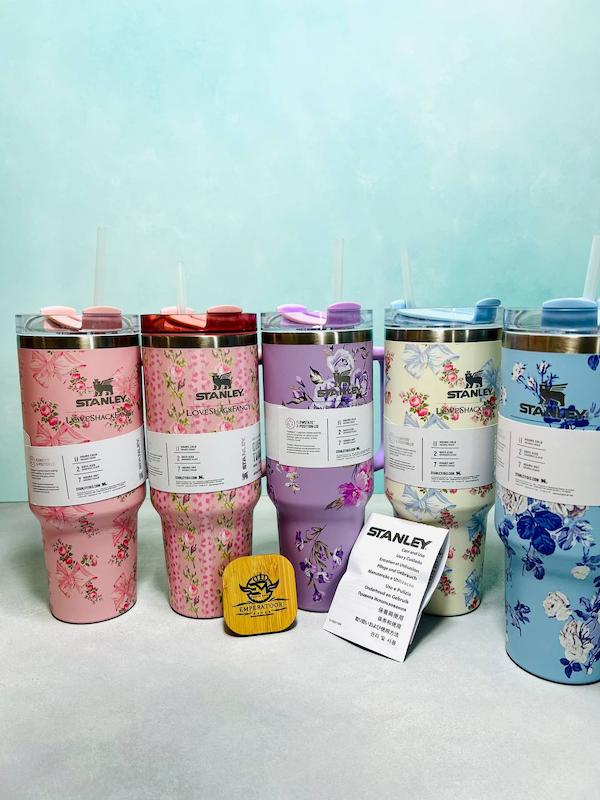  تراول تاملر استنلی گلدار ( 1200میل  )