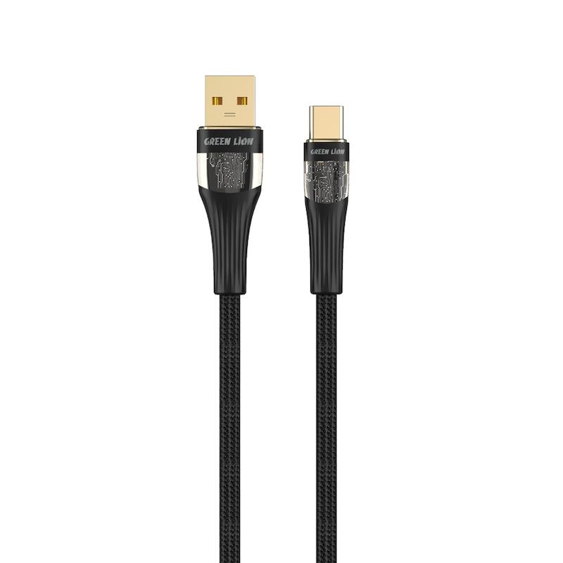 کابل شارژر USB به USB-C گرین لاین طول 1 متر