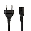 کابل برق دو پین (دوچاک) به طول 80 سانت مدل MX-Shock