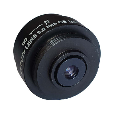 لنز دوربین مداربسته ثابت 3.6mm مدل C36