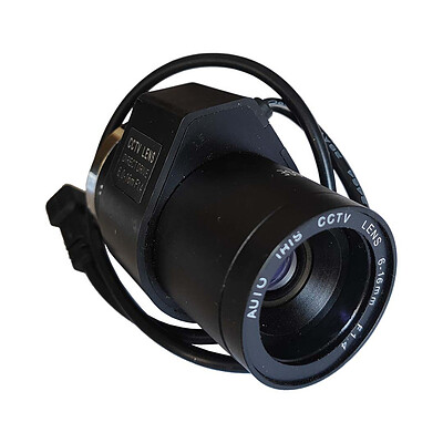 لنز دوربین مداربسته 6mm به 16mm مدل ME-16