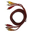 کابل تبدیل 3 به 3 RCA کد AV طول 1.5 متر