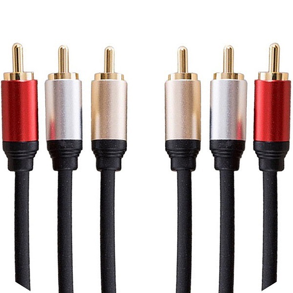 کابل تبدیل 3 به 3 RCA   کد AV طول 1.5 متر