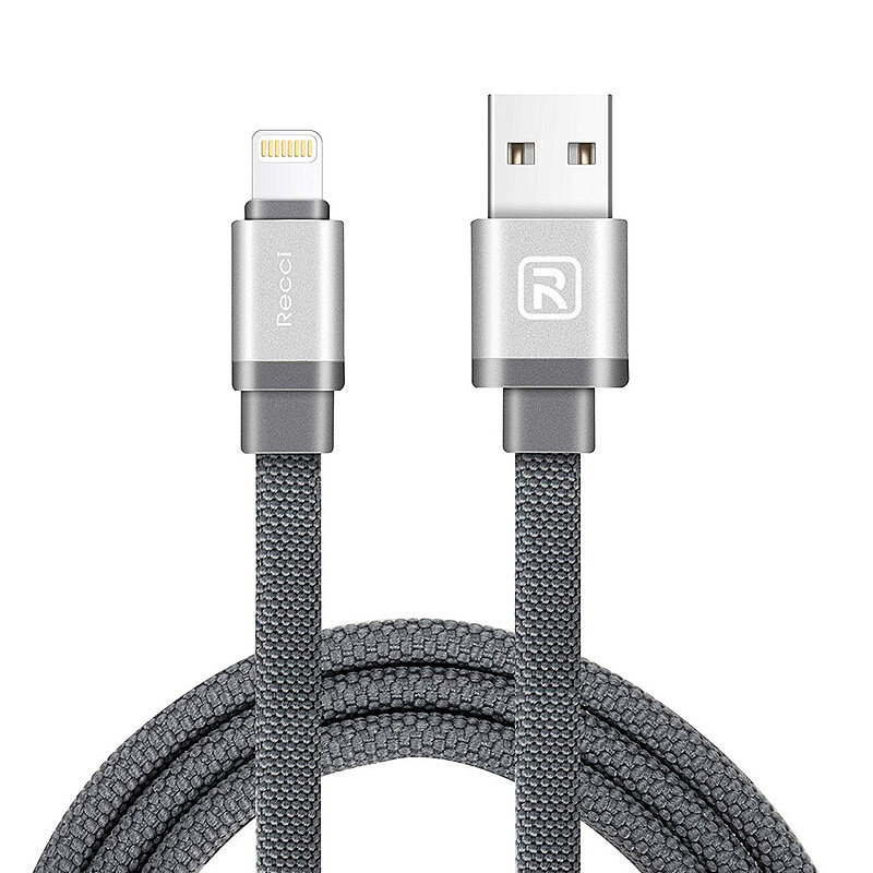 کابل تبدیل USB به لایتنینگ رسی مدل Canvas به طول 1 متر