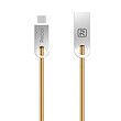 کابل تبدیل USB به microUSB رسی مدل RCM-100 طول 1 متر