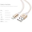 کابل تبدیل USB به لایتنینگ رسی مدل RCL-H100 طول 1 متر