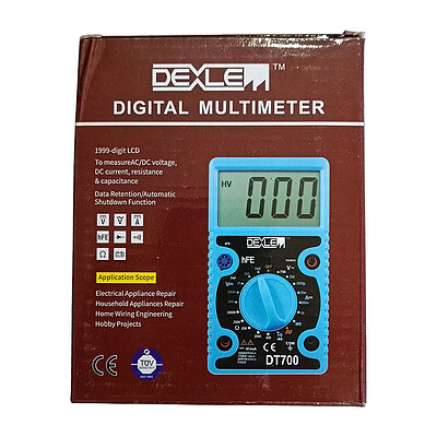 مولتی متر دیجیتال دکسلر مدل DT700D