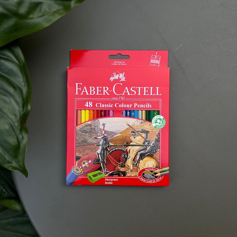 مدادرنگی ۴۸ رنگ فابرکاستل 