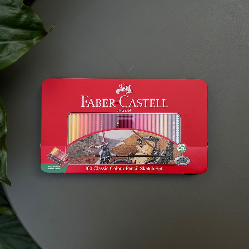 مدادرنگی ۱۰۰ رنگ فلزی فابرکاستل
