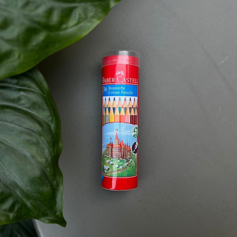 مدادرنگی ۳۶ رنگ لوله ای فابرکاستل