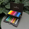 مدادرنگی ۷۲ رنگ فابرکاستل پلی کروم جعبه چوبی