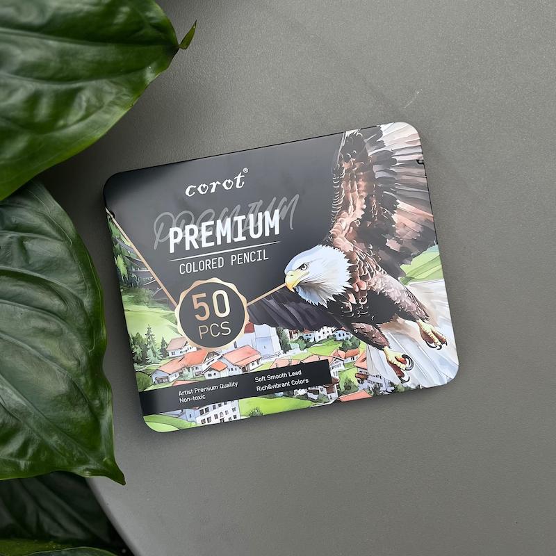 مدادرنگی ۵۰ رنگ برند Corot