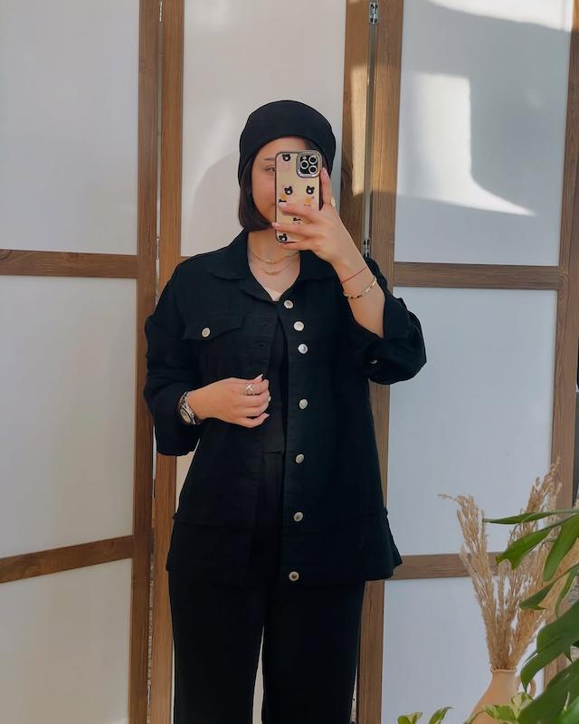 کت کتان سبک