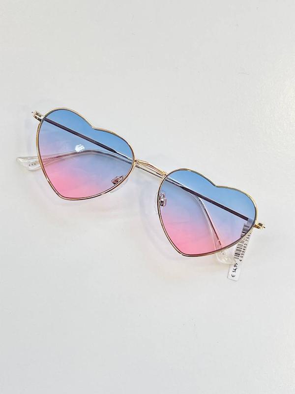 عینک قلبی آبرنگی 