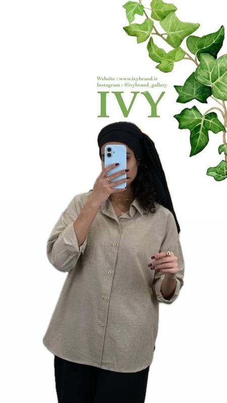 شومیز لینن تک جیب آرامیس