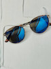 عینک فریم‌فلزی پلنگی 