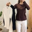 بلوز کبریتی یقه گرد
