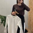 بلوز کبریتی یقه گرد