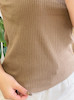 تاپ یقه گرد حلقه ای