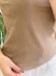 تاپ یقه گرد حلقه ای