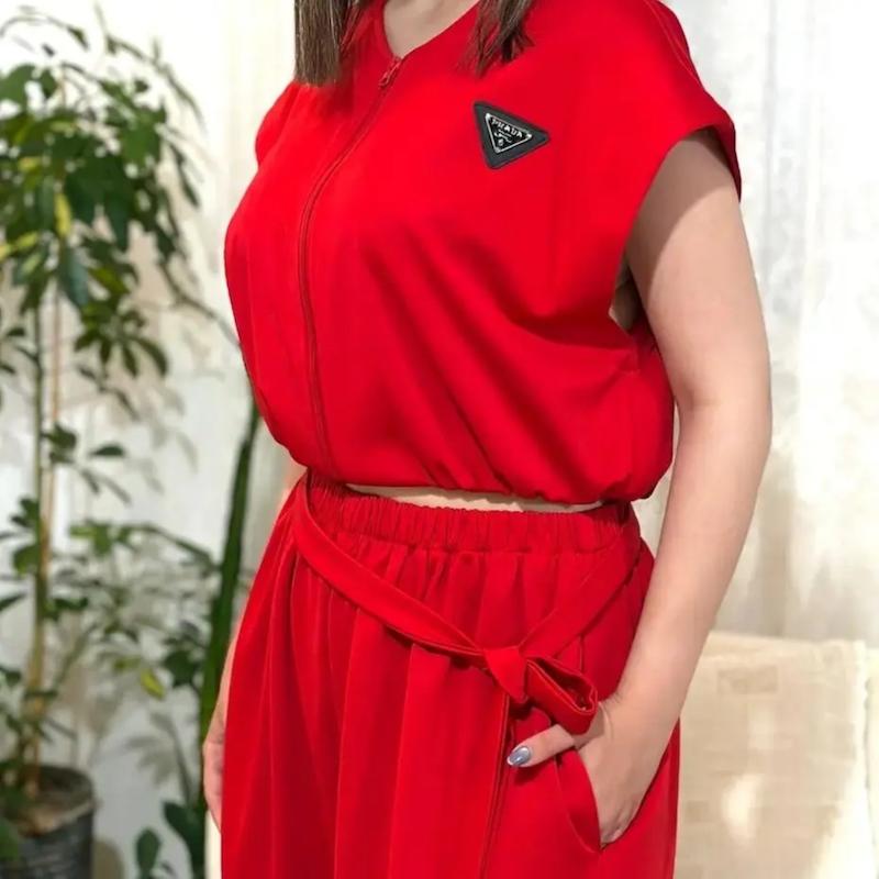 ست وست و شلوار زنانه مدل پرادا