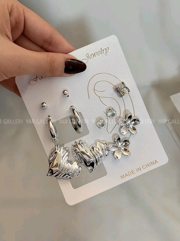 پک گوشواره مدل شماره ۱۲۳