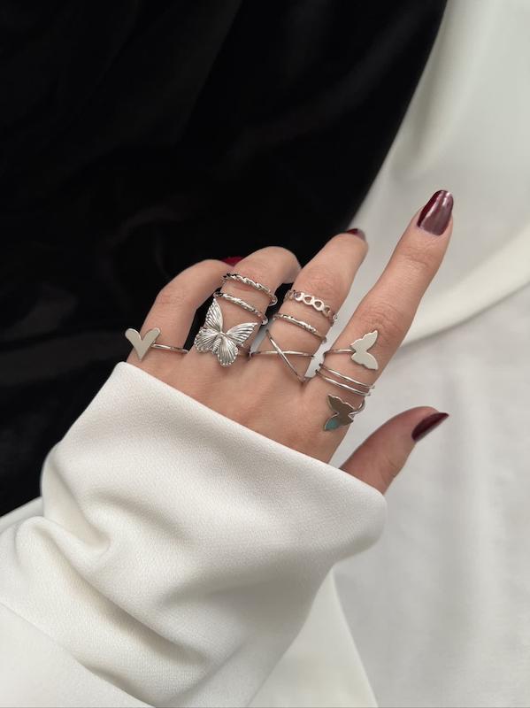 پک انگشتر پروانه پرکار 