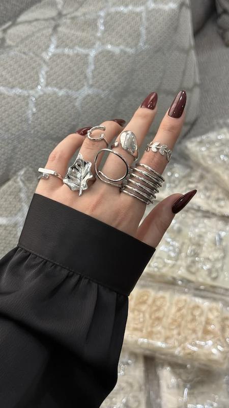 پک انگشتر برگ و دفرمه 