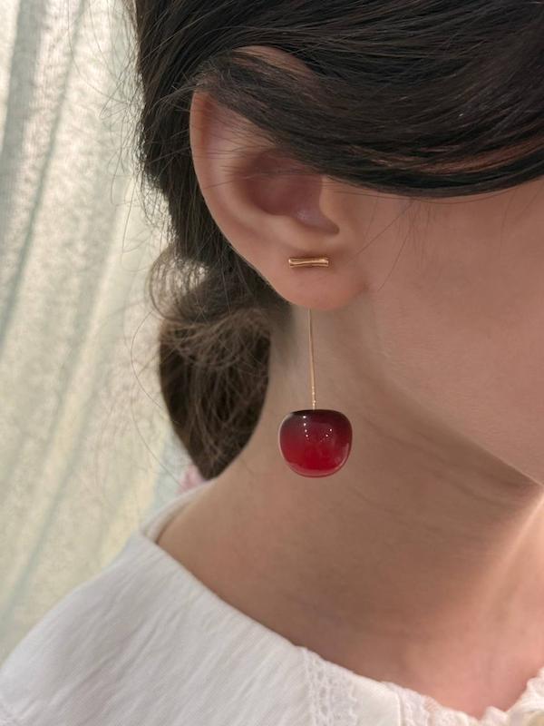 گوشواره آلبالو گیلاس🍒