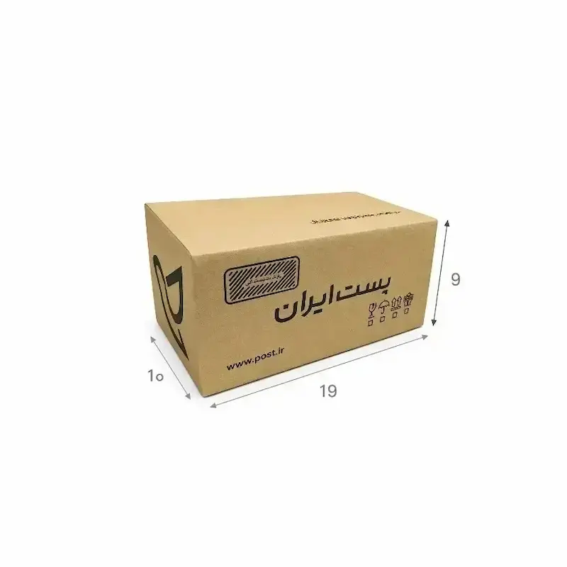 کارتن پستی سایز1.5 سه لایه استاندارد