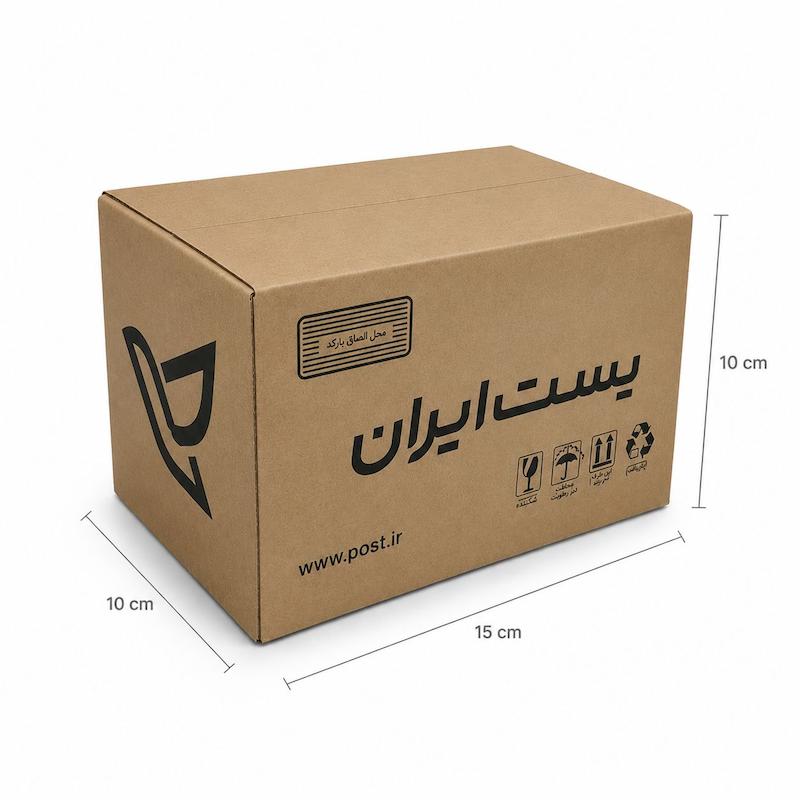 کارتن پستی سایز 1 استاندارد سه لایه