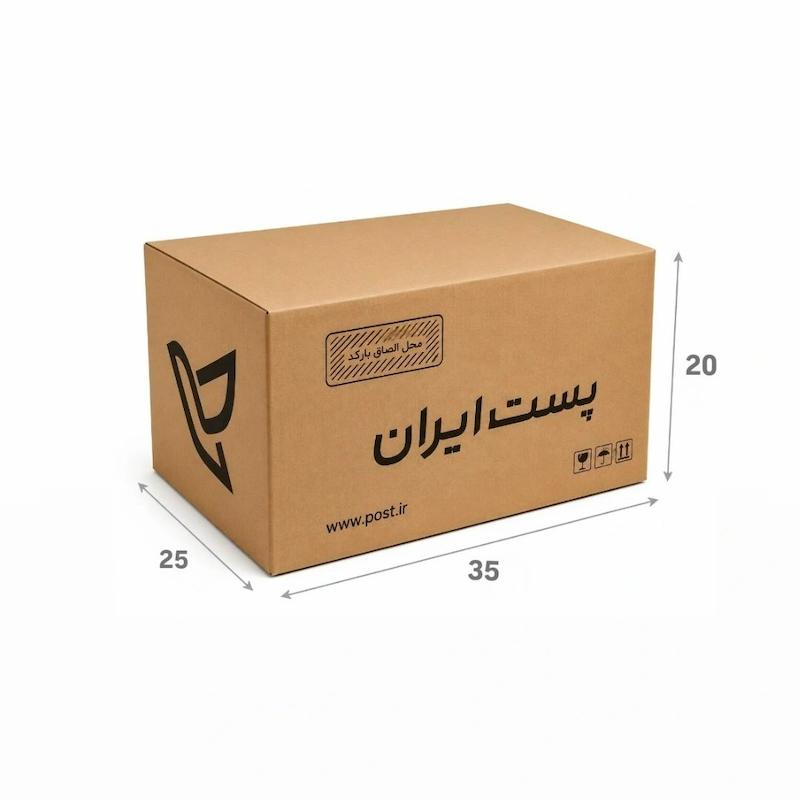 کارتن پستی سایز 5 سه لایه استاندارد