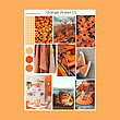 پک برچسب orange