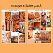 پک برچسب orange