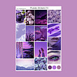 پک برچسب purple 