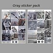 پک برچسب gray