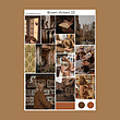 پک برچسب brown