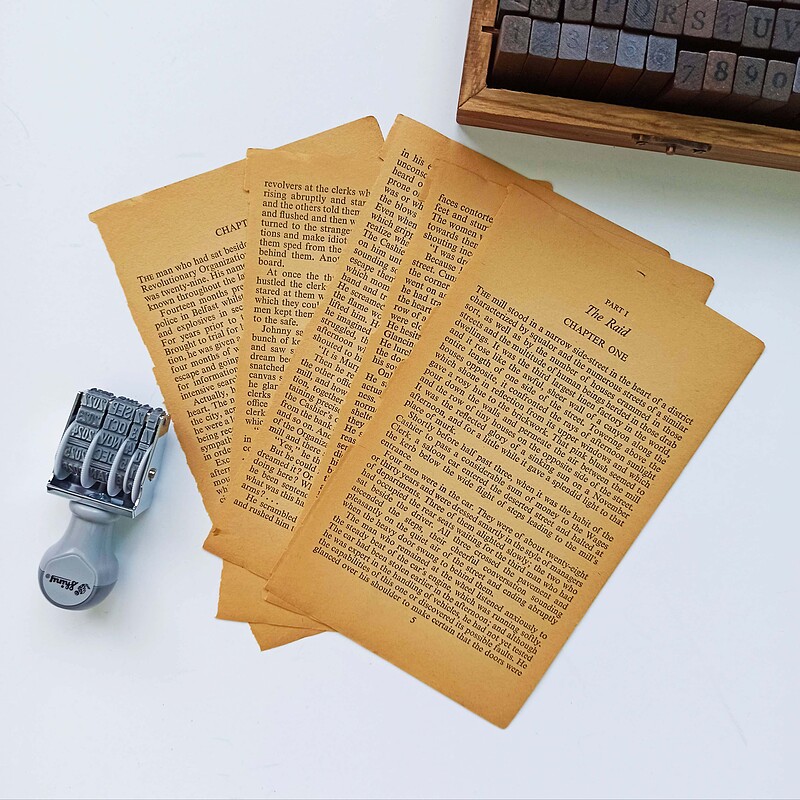 پک کاغذ انگلیسی