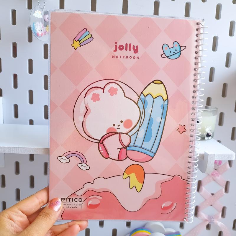 دفتر حاشیه دار -۴۰ برگ-jolly- طرح خرگوش