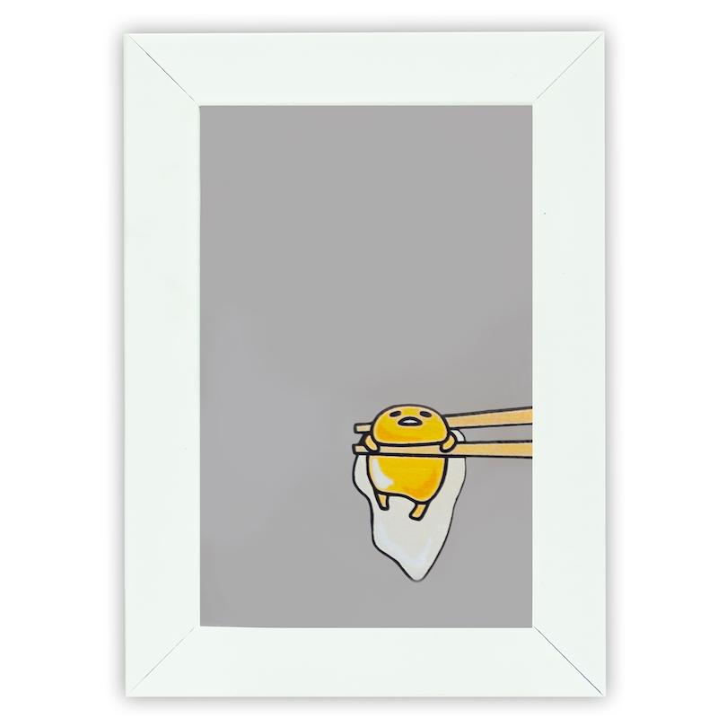 آینه مستطیل طرح نیمرو