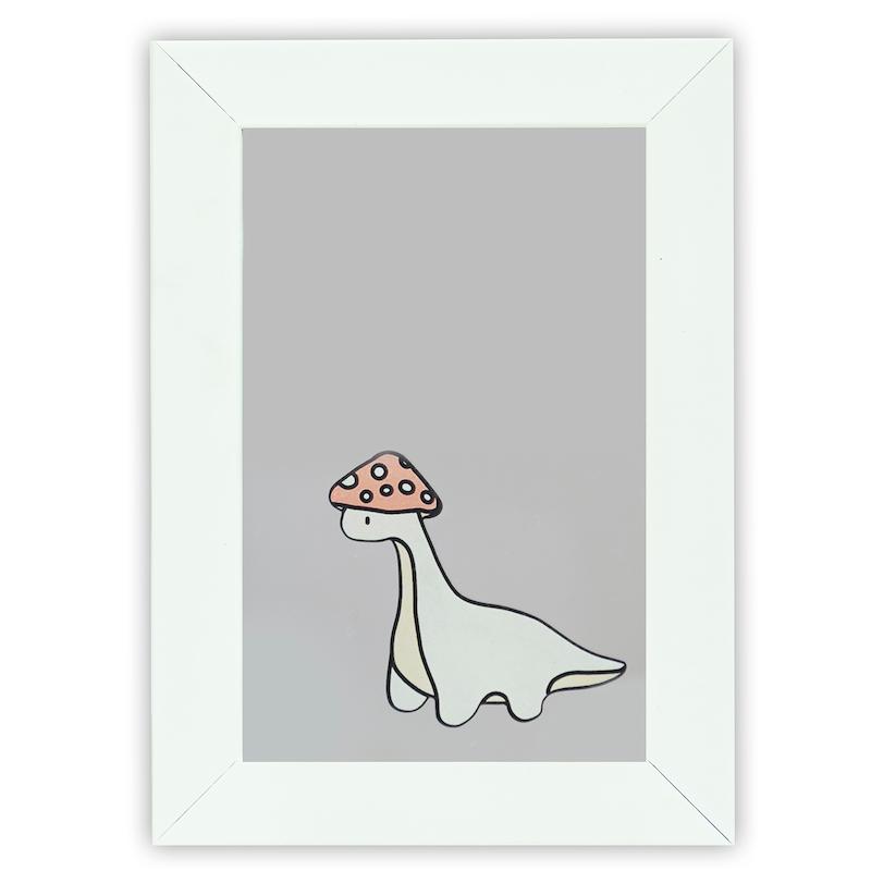 آینه مستطیل طرح دایناسور