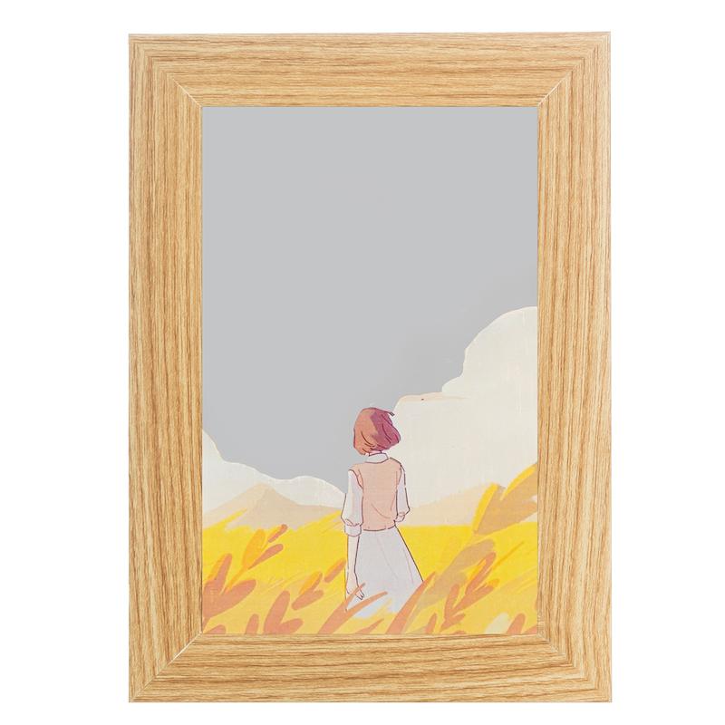 آینه مستطیل طرح دختر آفتاب