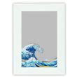 آینه مستطیل طرح دریا