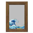 آینه مستطیل طرح دریا