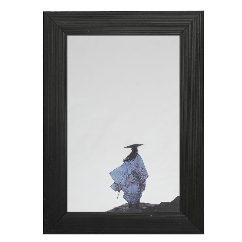 آینه مستطیل طرح سامورایی