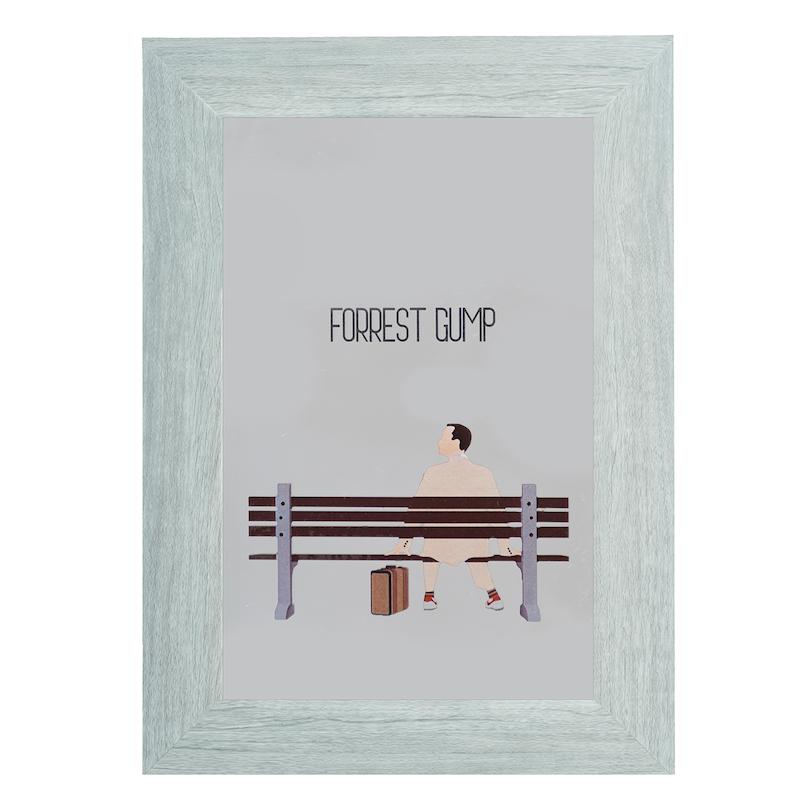 آینه مستطیل طرح فارست گامپ
