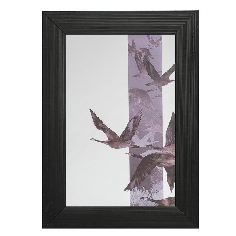 آینه مستطیل طرح قو ها