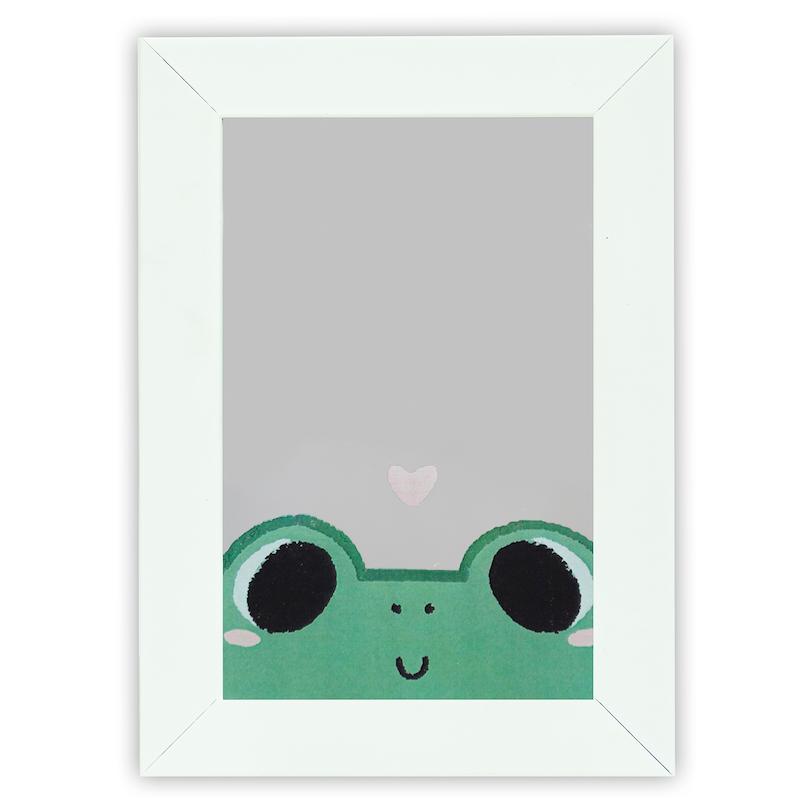 آینه مستطیل طرح قورباغه