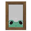 آینه مستطیل طرح قورباغه